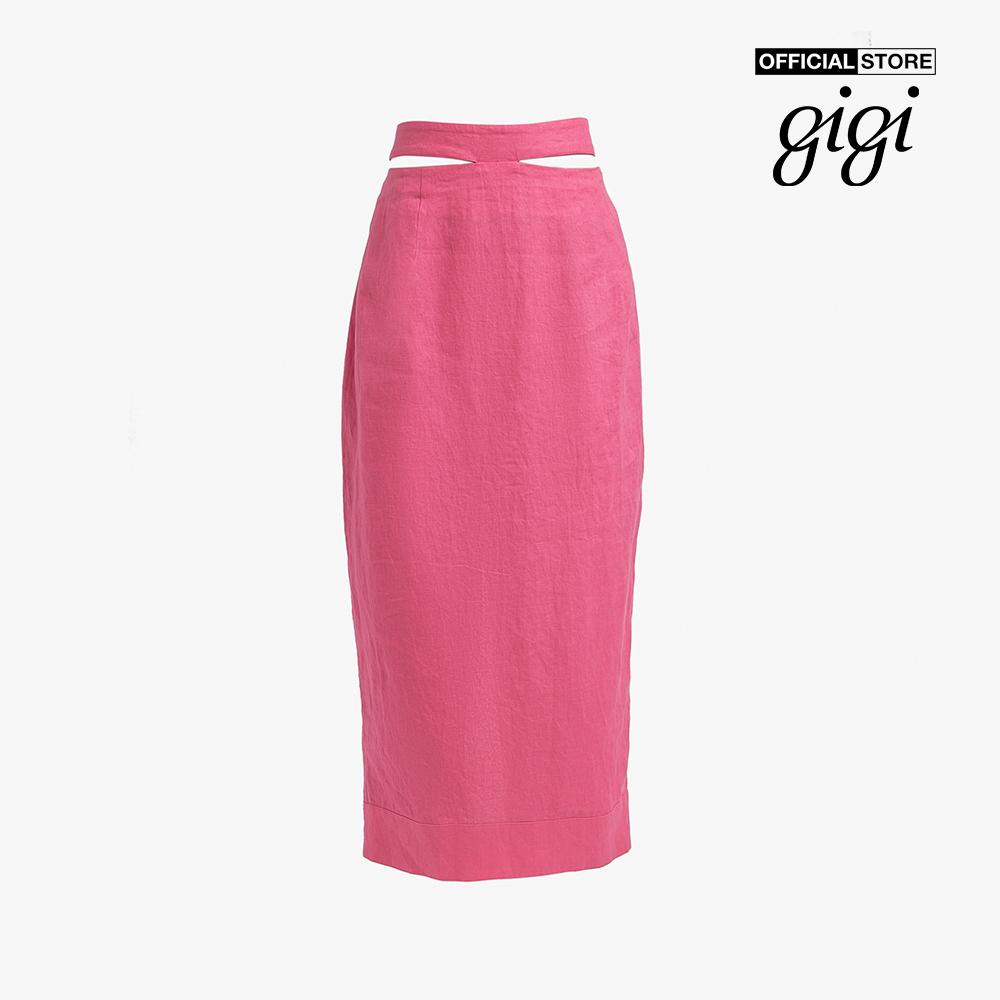 GIGI - Chân váy bút chì xẻ tà cut out thời trang G3302S221511