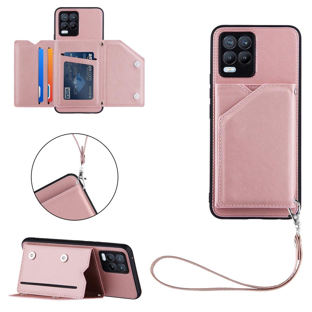 Ốp lưng điện thoại dạng ví da Cho OPPO / A5 A52/ A72/ A92 A95 5G K9 Realme 8 / 8 Pro 4G Reno6 Pro+ 5G