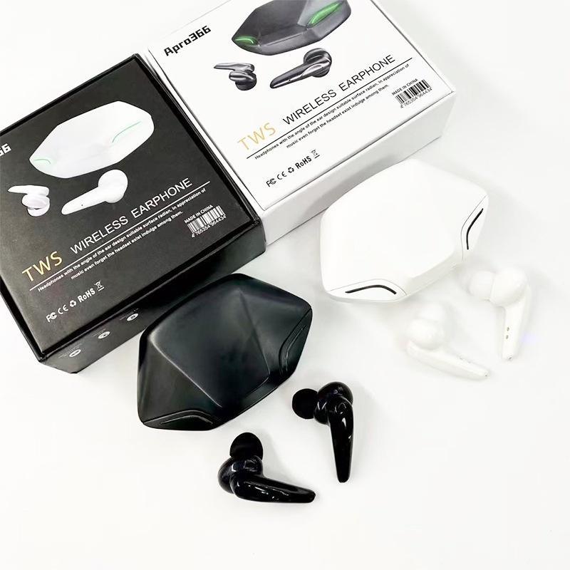Tai Nghe Gaming Không Dây Apro366 5.0 TWS, Bass mạnh mẽ, độ trễ cực thấp khi chơi game, tai nghe gaming bluetooth