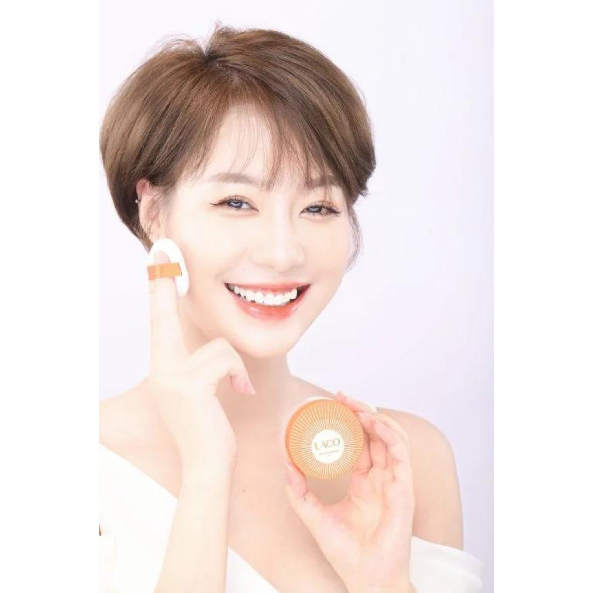 Phấn Phủ LACO LOOSE POWDER ( Bộ trang điểm LACO , sét trang điểm LACO ) - Giúp Che Khuyết Điểm, Giữ Được Lớp Trang Điểm Lâu Hơn