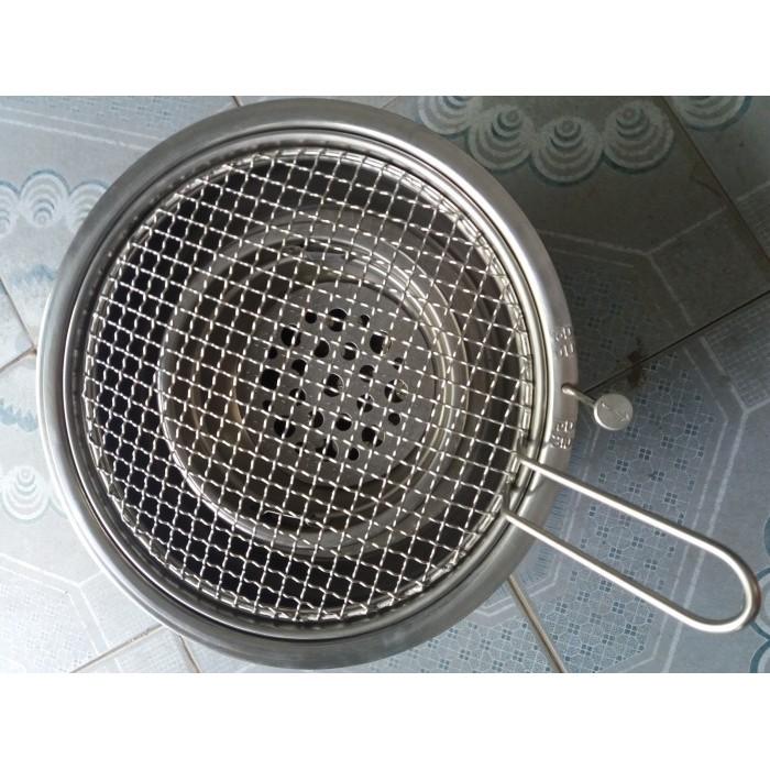 Bếp nướng âm bàn hút dương,bếp nướng than hoa inox cao cấp cho nhà hàng