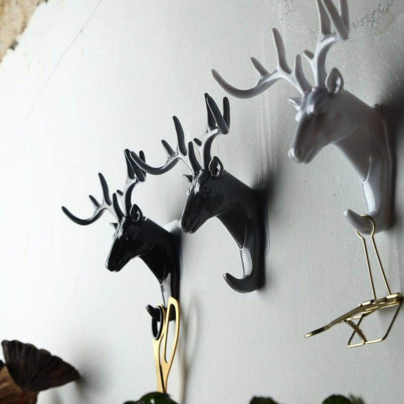 Móc treo dán tường hình ĐẦU NAI độc lạ