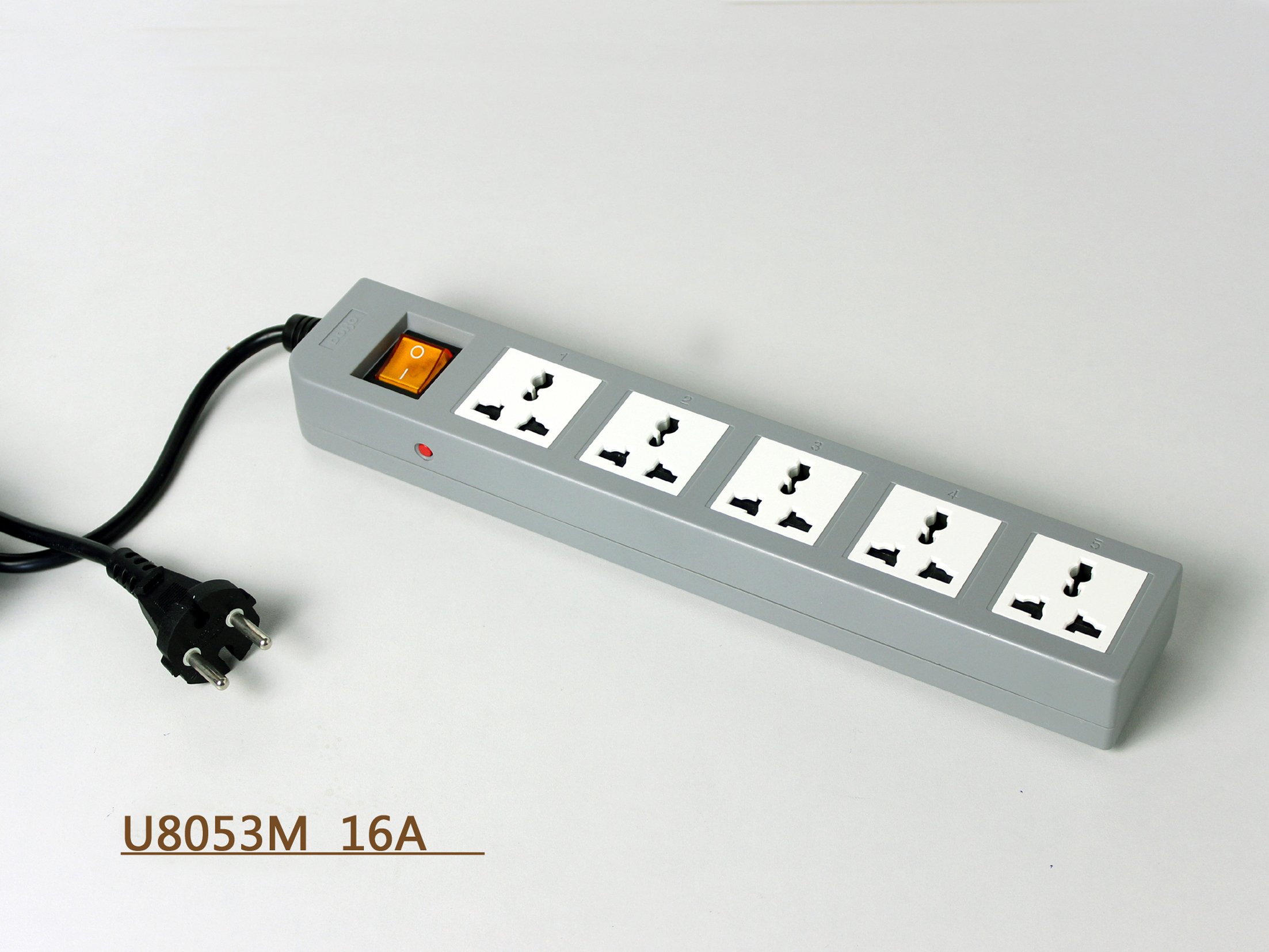 Ổ Cắm Dài 5 Ổ Cắm Dobo Electric Korea (16A - 3m) - Trắng