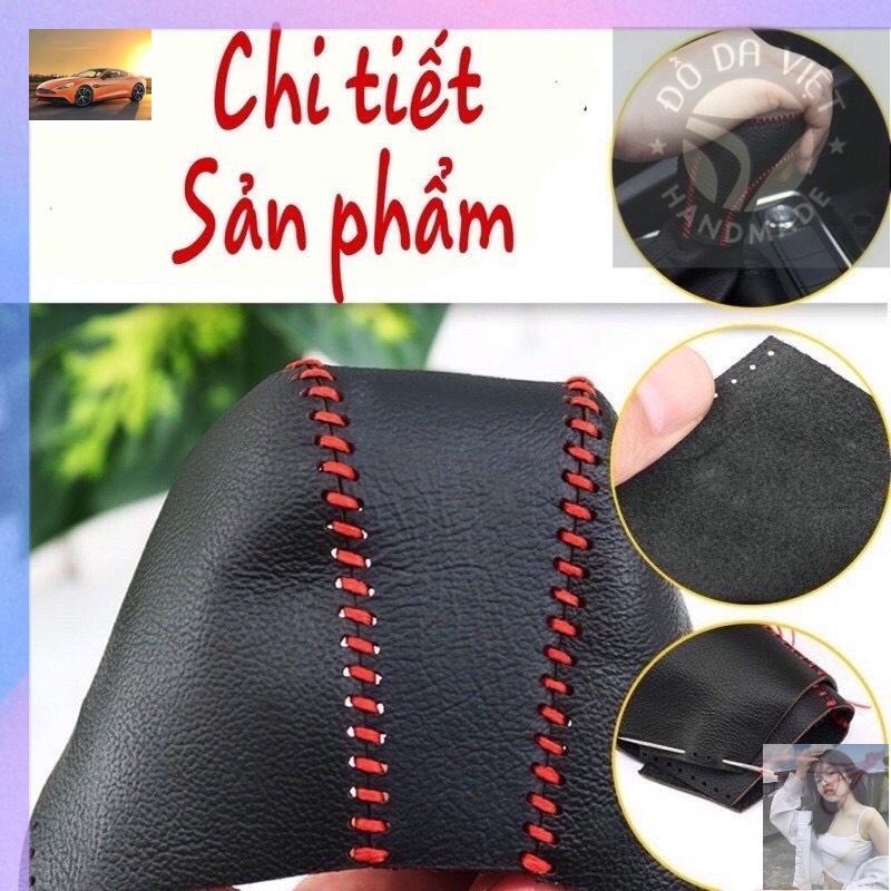 Bọc cần số, phanh tay I10, ELANTRA, TUCSON, KONA số tự động tất cả các đời, SANTAFE da bò thật 100%