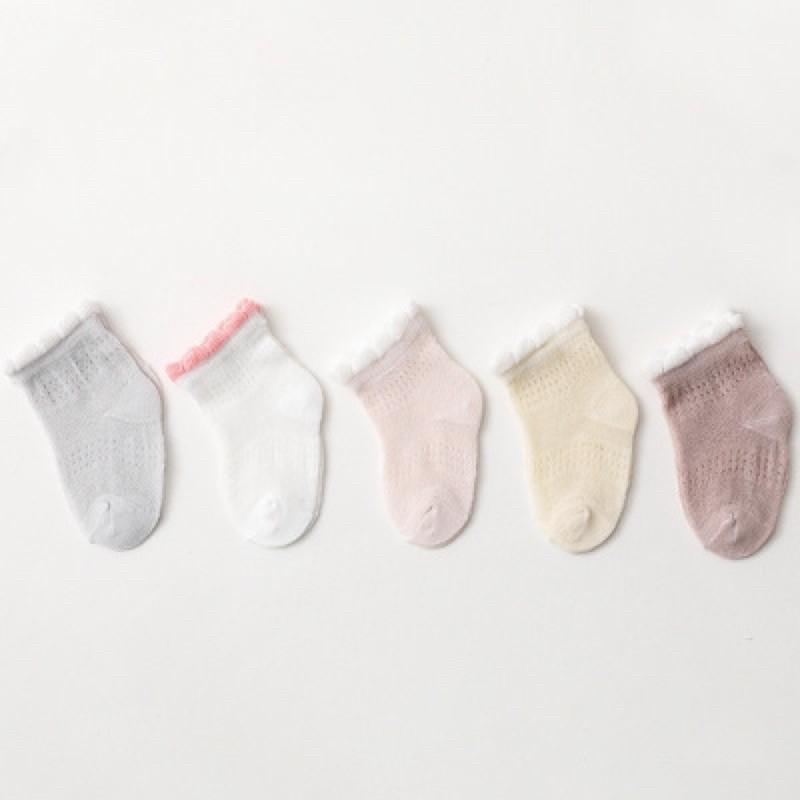 SET 05 ĐÔI TẤT LƯỚI MÙA HÈ CHO BÉ