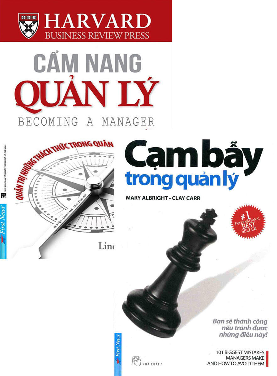 Combo Cạm Bẫy Trong Quản Lý + Cẩm Nang Quản Lý