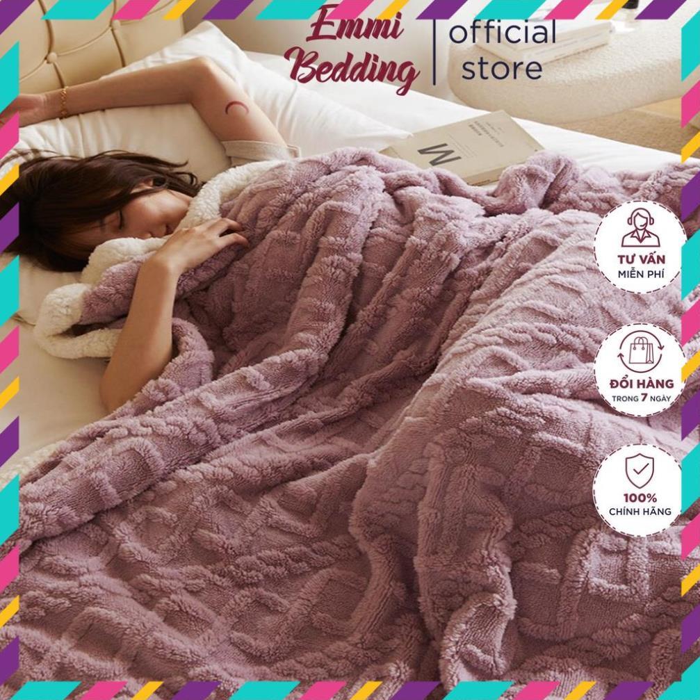 Chăn lông cừu STORE Mềm Len Cừu Mông Cổ thế hệ mới Làm ấm nhanh, Nặng 2kg5, Kích thước 2mx2m3