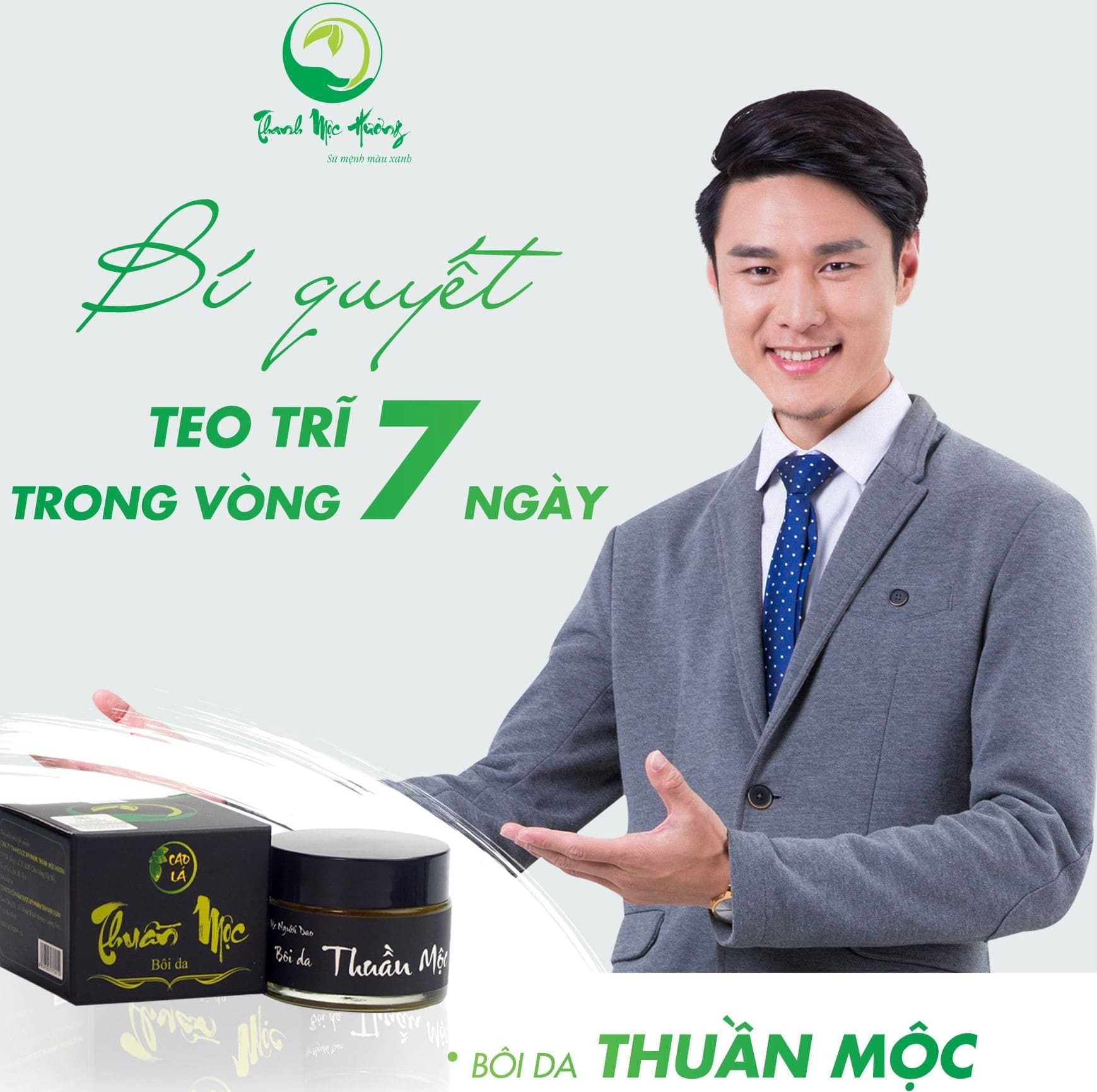 Bôi Da Cao Lá Thuần Mộc- Thanh Mộc Hương