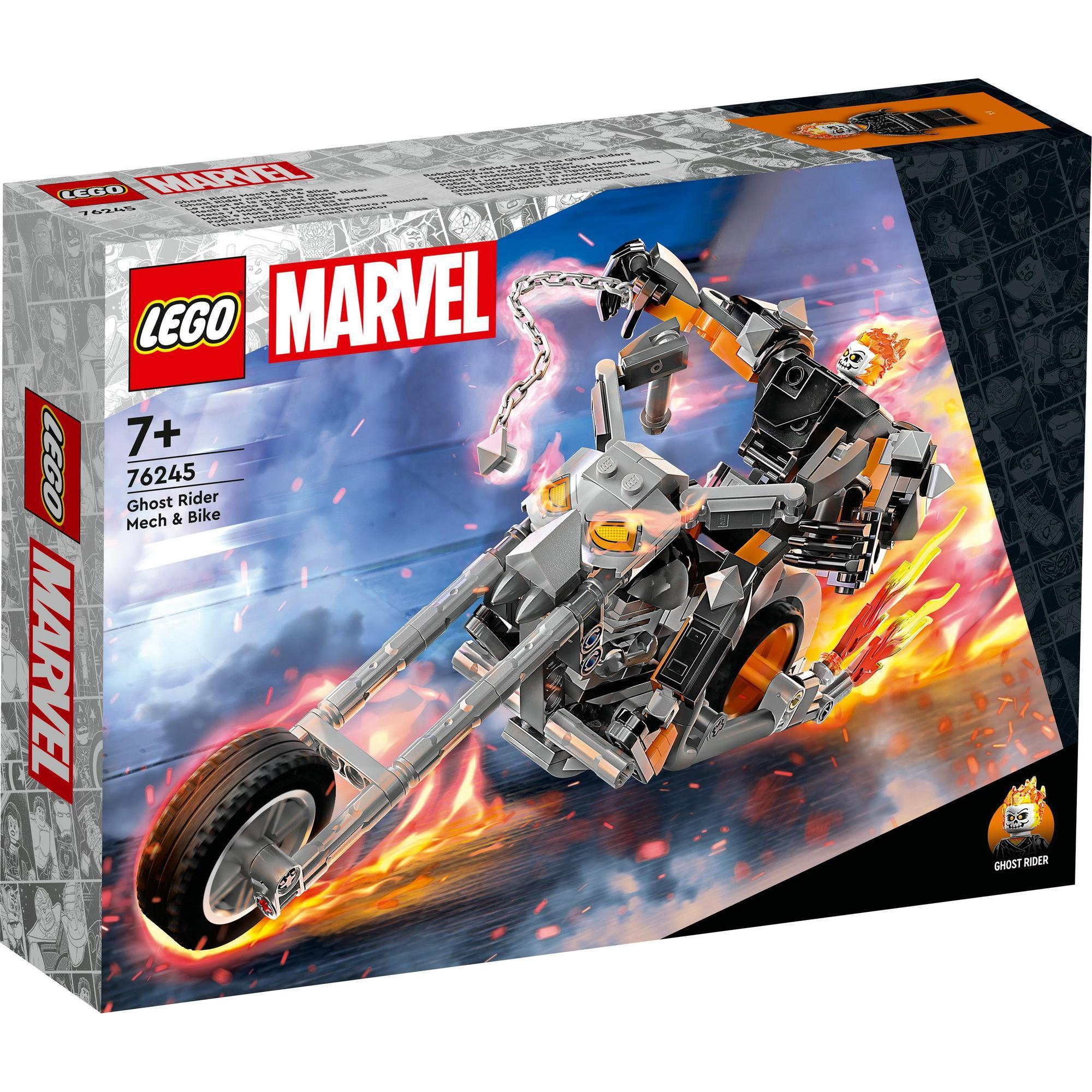 LEGO Superheores 76245 Xe Đua Mô Tô Của Ma Tốc Độ (264 Chi Tiết)