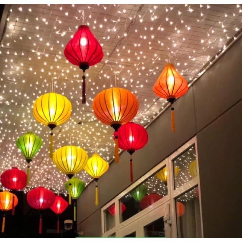 Đèn lồng tỏi ngược hội an