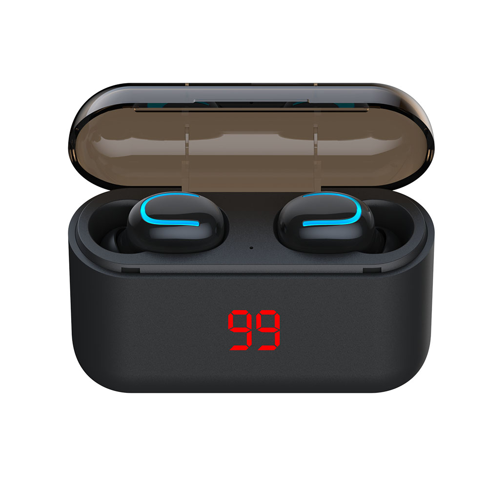 Tai Nghe Không Dây HBQ-Q32 TWS Bluetooth 5.0 Với Hộp Sạc Mic