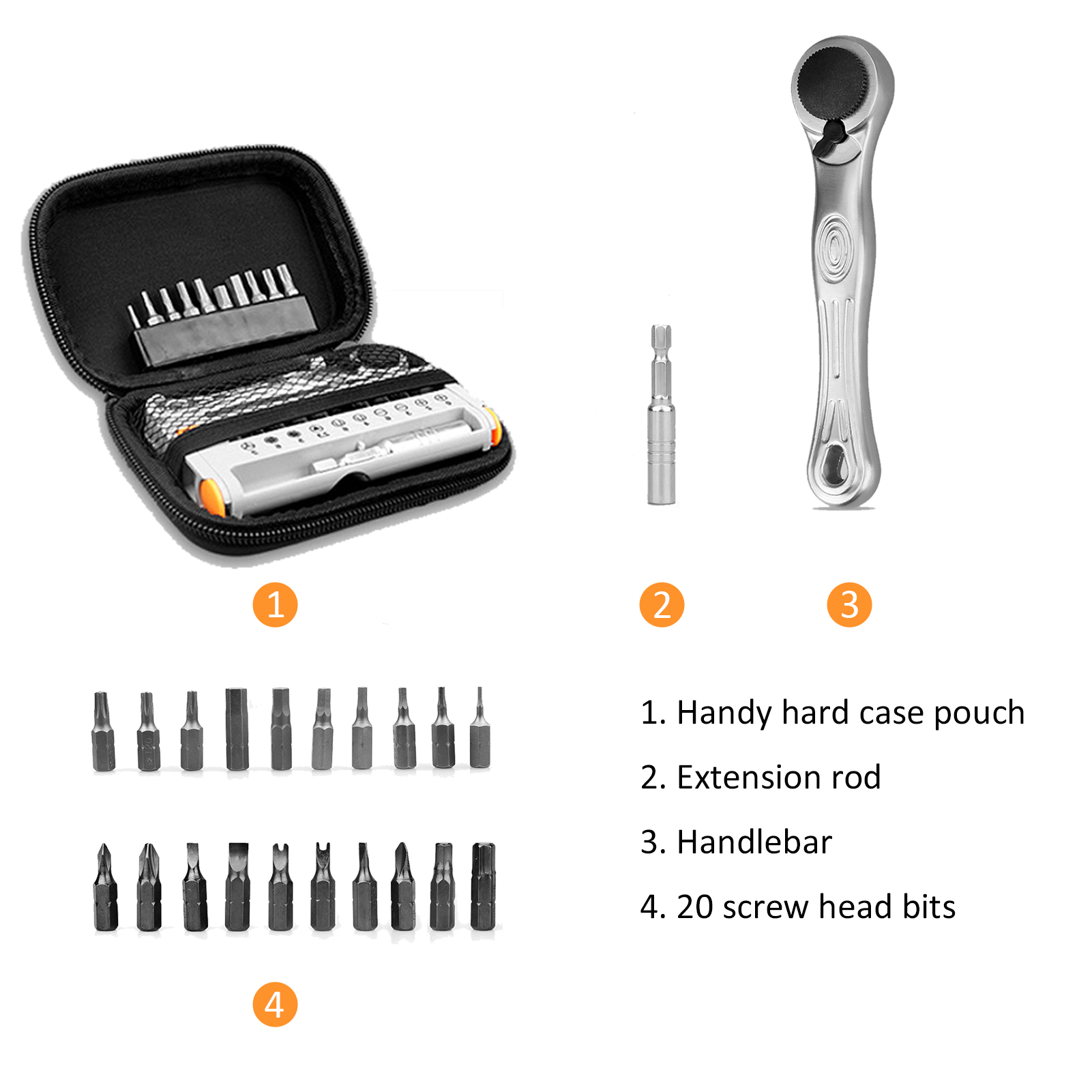 Bộ cờ lê sửa chữa Multitool đáng tin cậy cho xe đạp leo núi