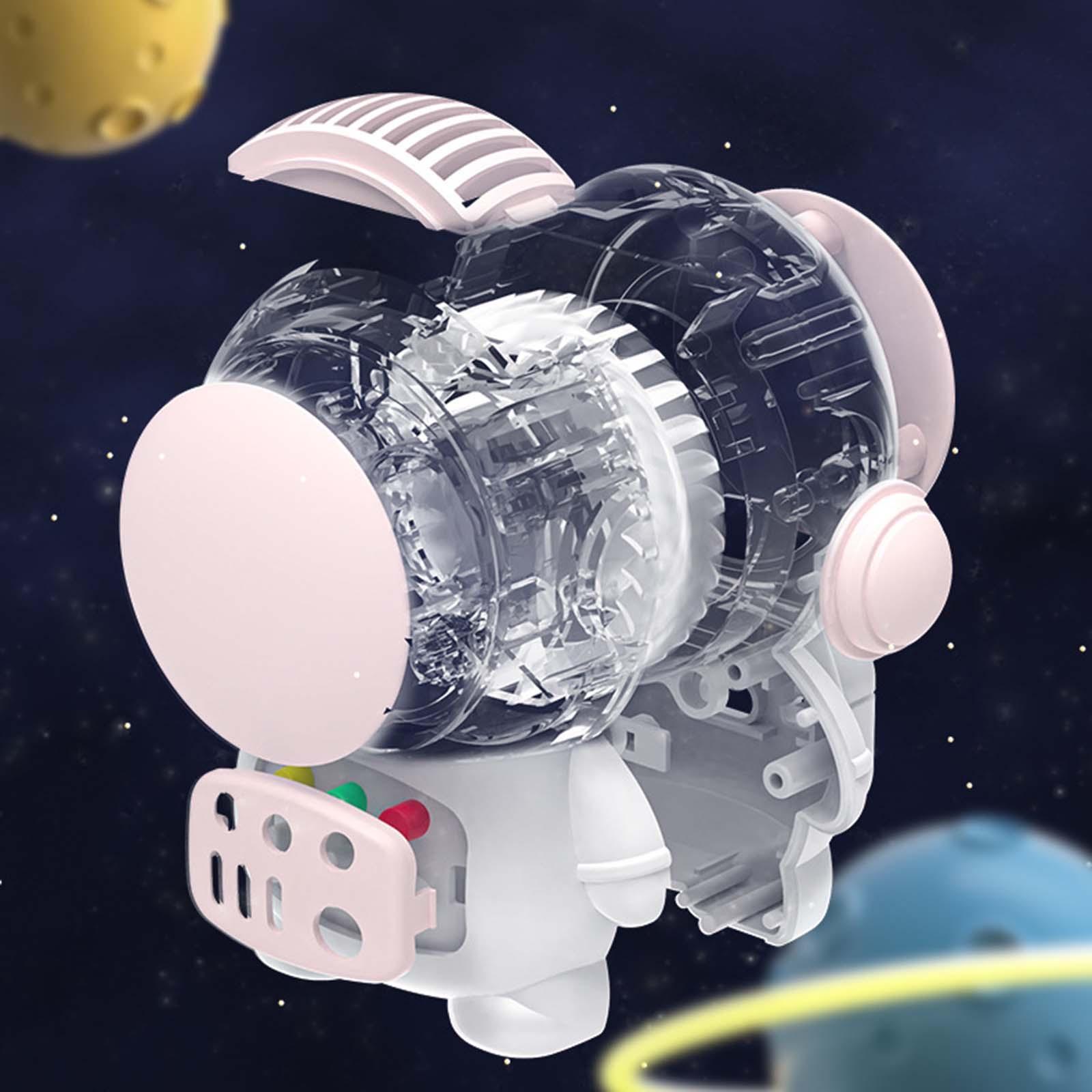 Astronaut Handheld Fan with Wrist Strap Battery Powered Rechargeable