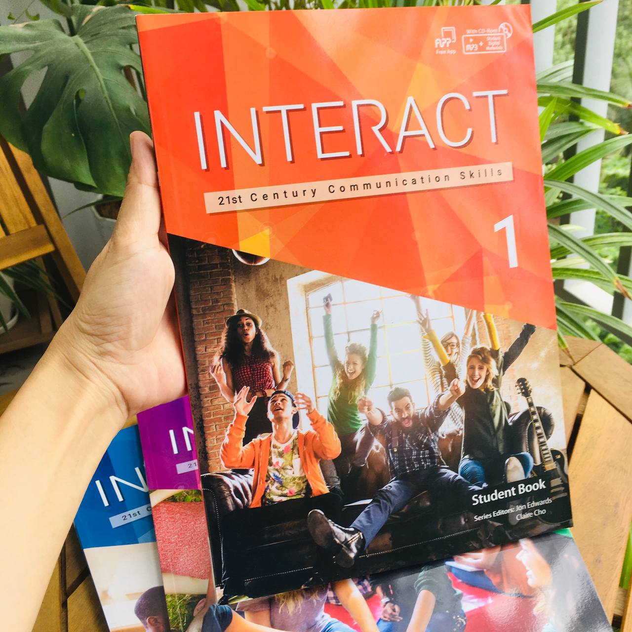 Interact Student Book (communication skills) - Sách học tiếng Anh giao tiếp có app học và nghe audio online - Compass Publishing