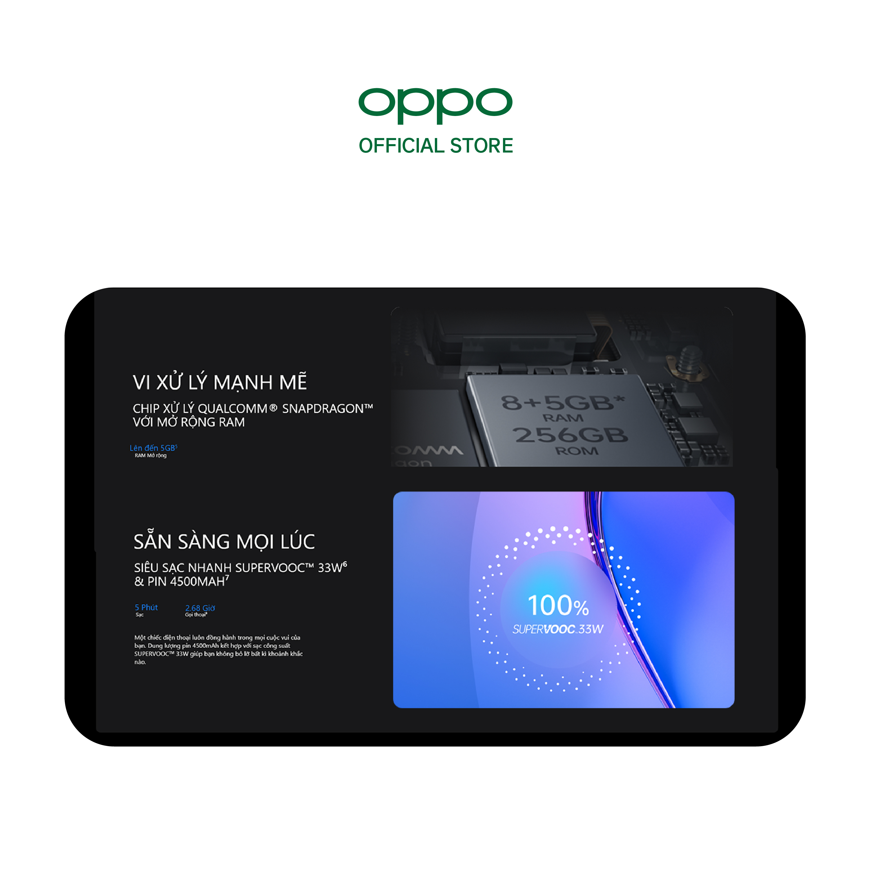 Điện thoại OPPO Reno8 4G (8GB/256GB) - Hàng chính hãng