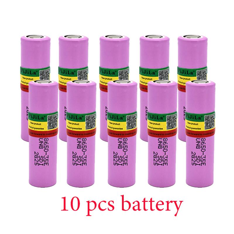 2022 Mới Chính Hãng INR18650 35E 3.7V 3500MAh 20A Xả 18650 Pin Li-ion Pin Sạc 3.7V + Bộ Sạc Điện Áp Danh Định: 3.7V