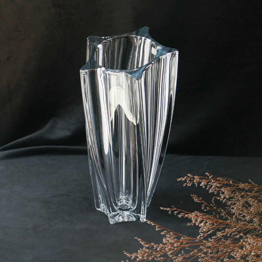 Bình cắm Hoa Yoko Pha lê Bohemia Tiệp khắc 30.5cm
