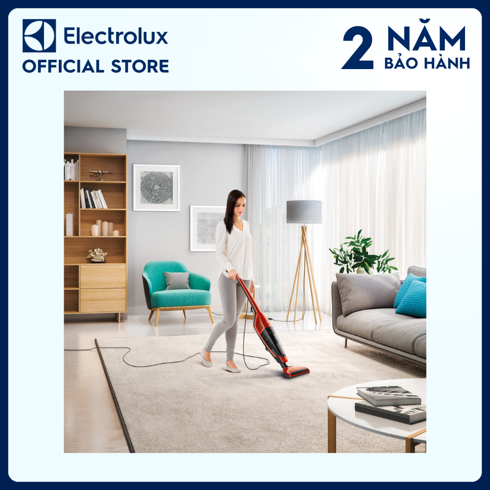 Máy hút bụi cầm tay Dynamica Electrolux 800W EDYL35OR, dạng cây tiện lợi, thanh lịch [Hàng chính hãng]