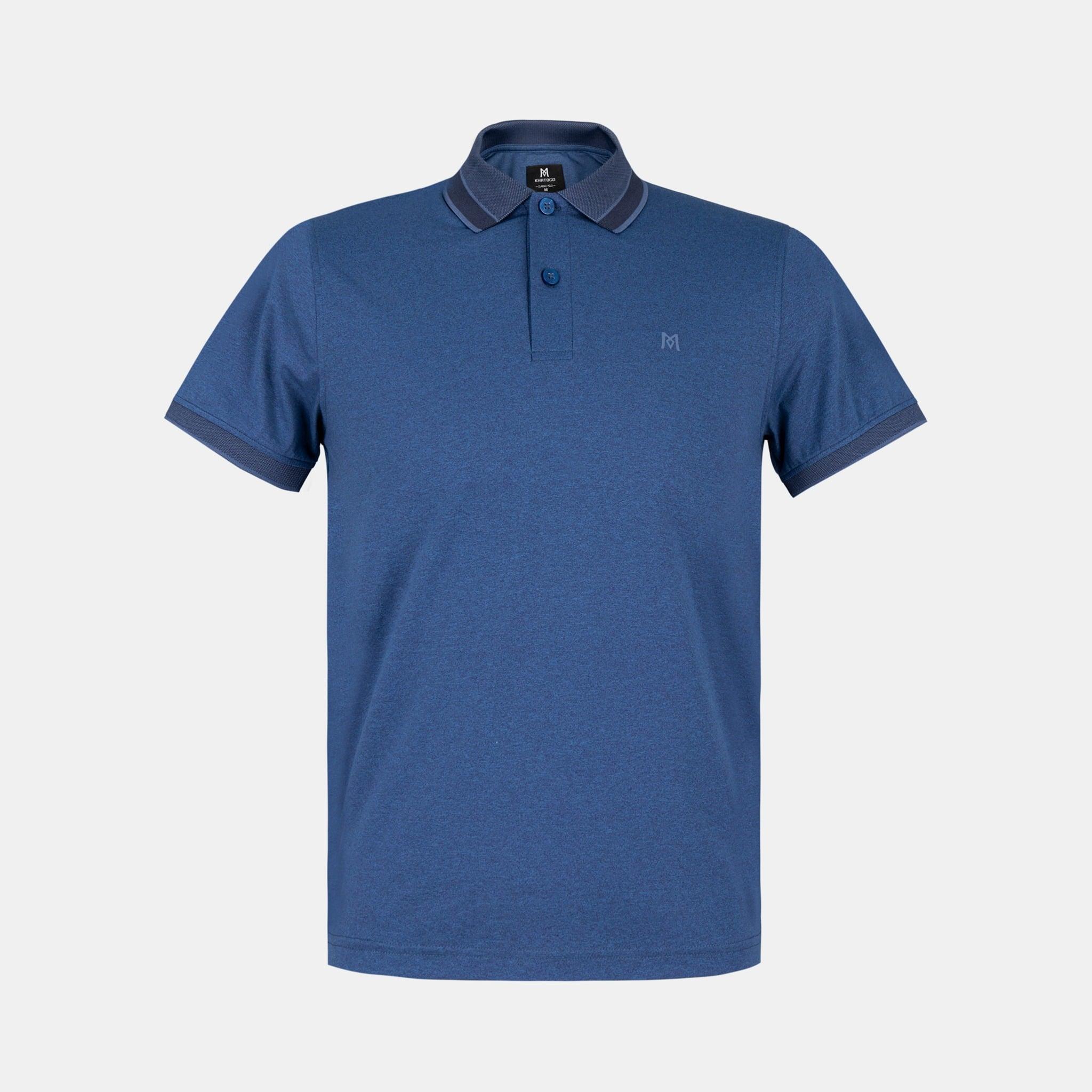 Áo polo nam KHATOCO không túi A2MN398R2-VNMA004-2705-N