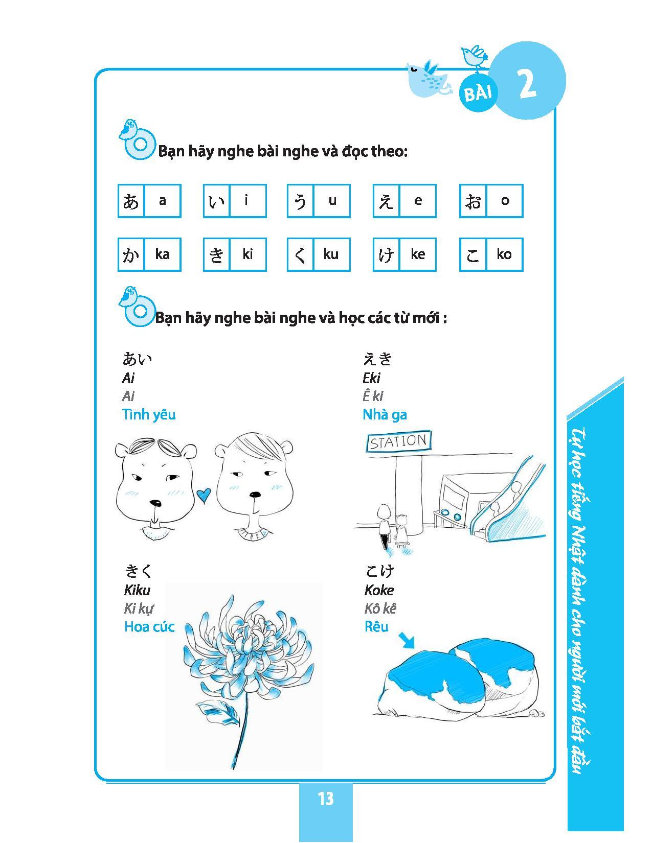 Sách Tự Học Tiếng Nhật Cho Người Mới Bắt Đầu (Tái Bản)
