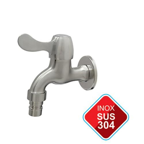 Vòi nước gắn tường INOX 304 không rỉ - Vòi hồ