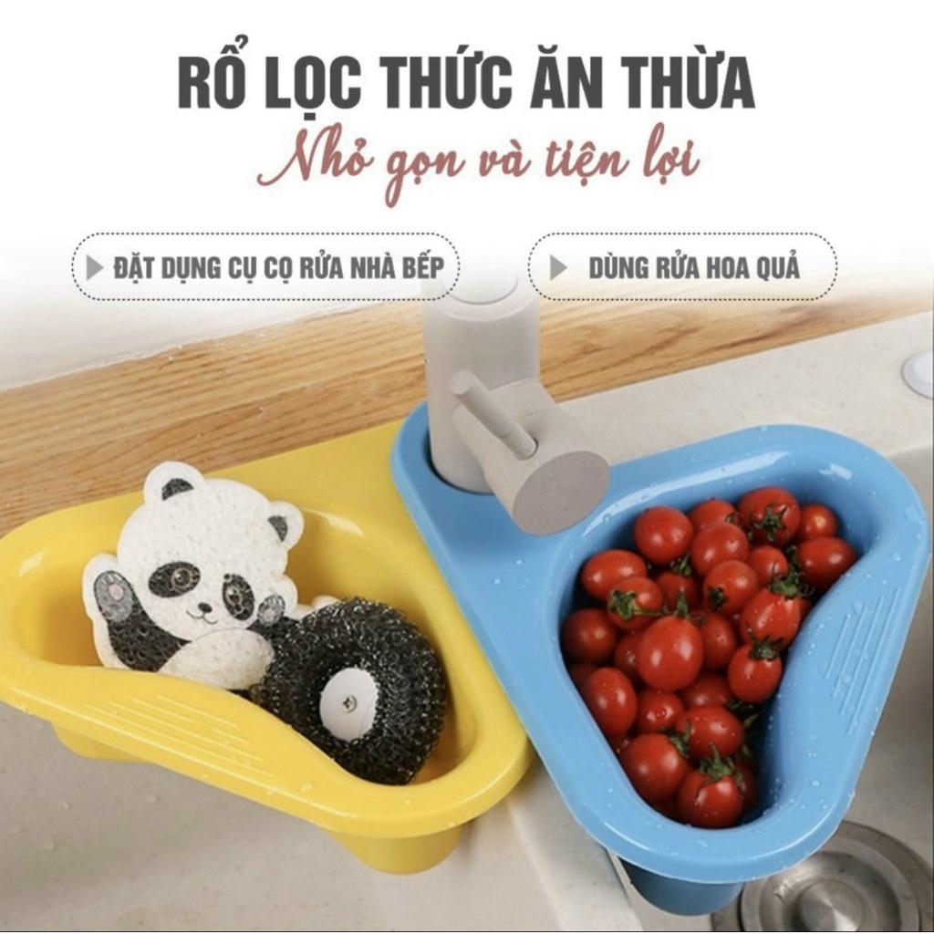 Rổ lọc rác thức ăn thừa gắn bồn rửa chén nhiều màu ngẫu nhiên