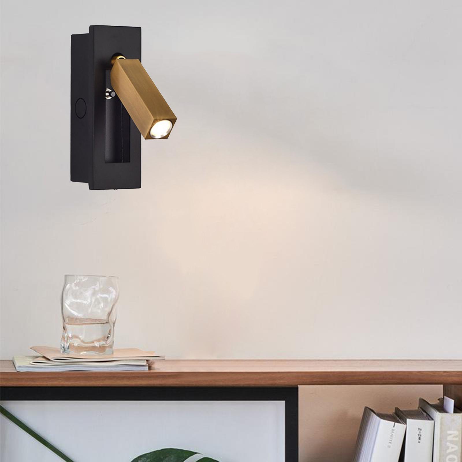 Wall Sconces Lamps Lighting, Industrial Vintage E27 LED Wall Lamp Fixture Simplicity Adjustable Wall Lights, Bedside Lamp Bathroom Vanity Lights