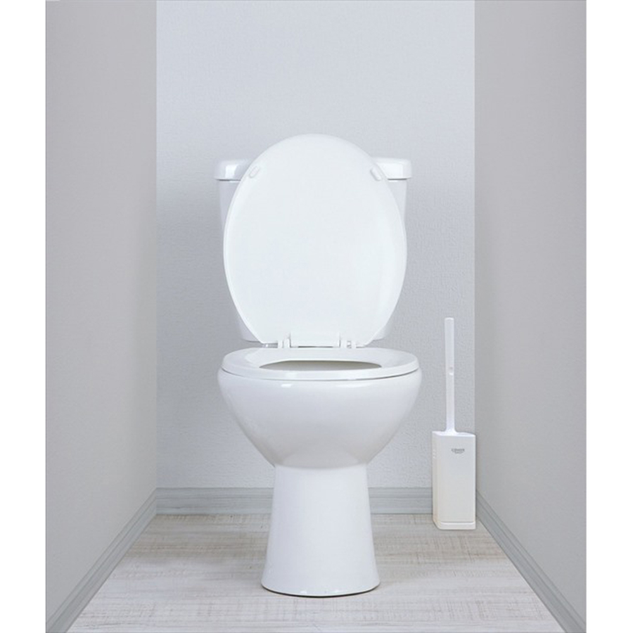 Chổi Cọ toilet có hộp đựng thông minh ( màu trắng ) - Hàng Nội Địa Nhật