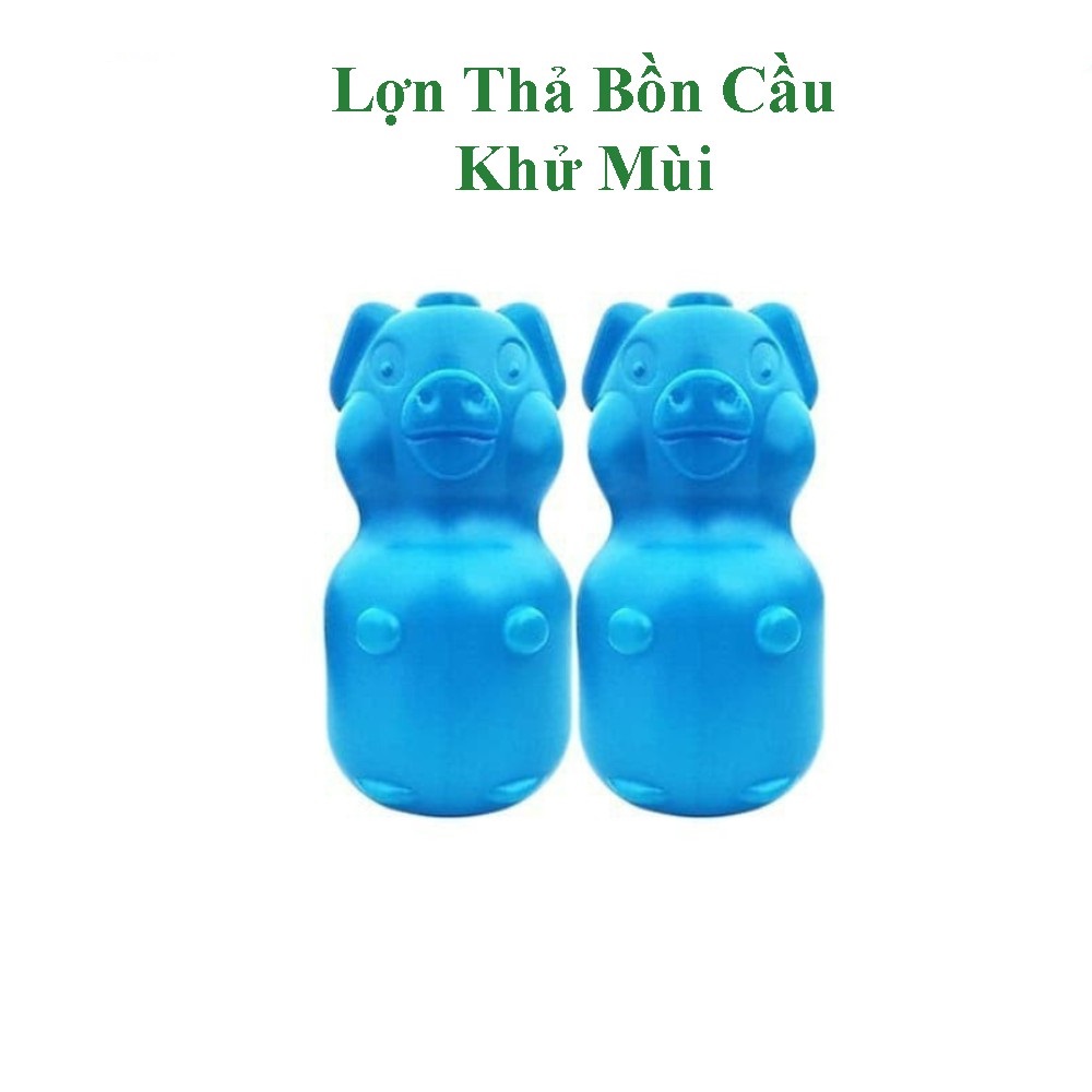 Lọ Lợn Thả Bồn Cầu, Tính Năng Diệt Khuẩn, Khử Mùi Nhanh, Mùi Hoa Oải Hương