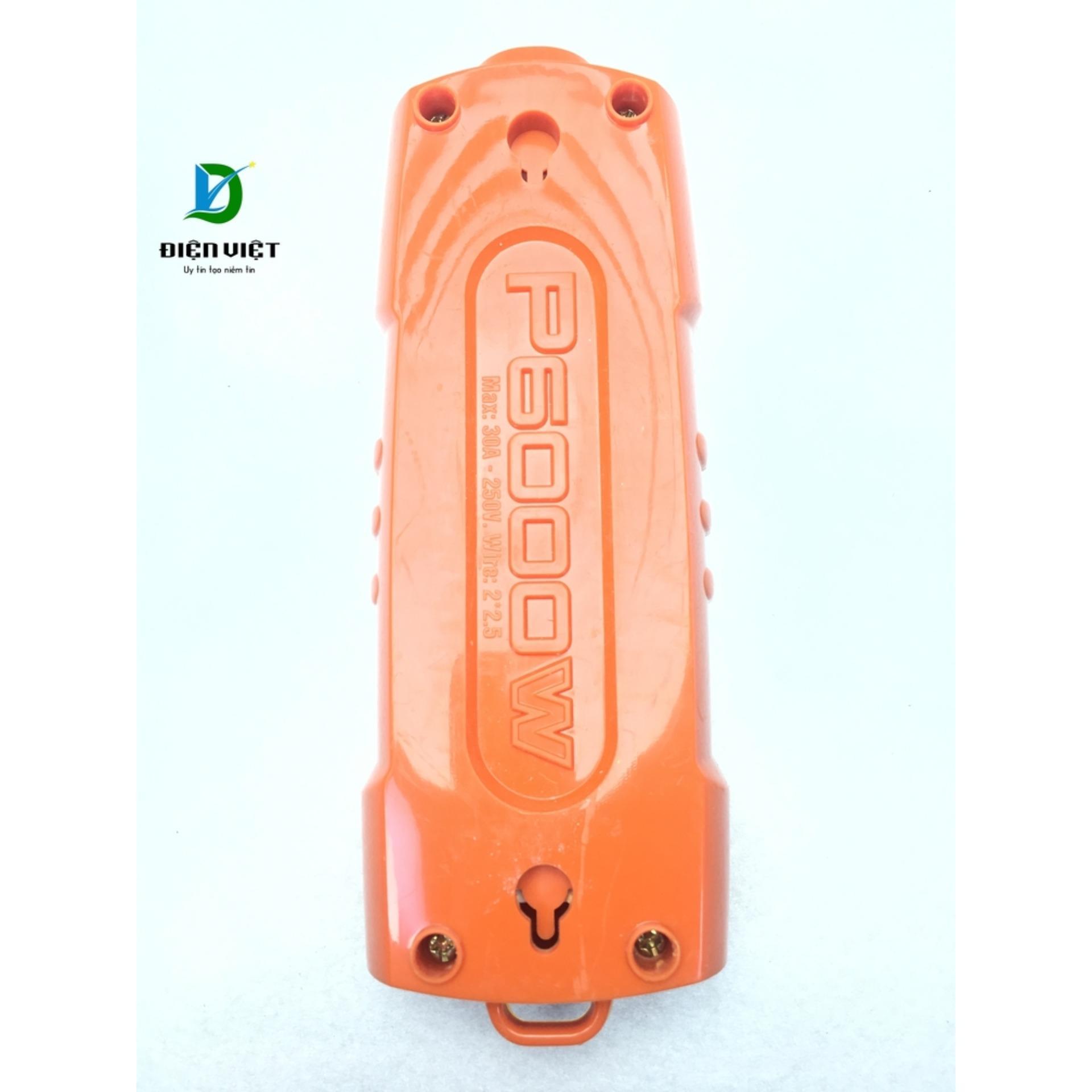Ổ cắm điện 3 lỗ chịu tải 6000W Sopoka P6000W