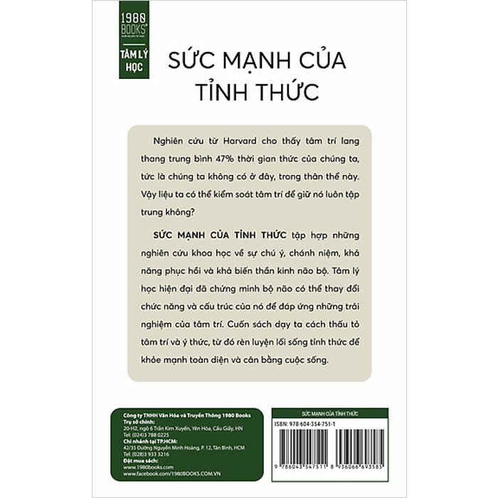 Sách Sức Mạnh Của Tỉnh Thức
