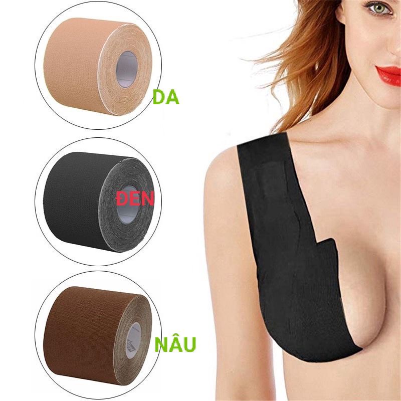 Cuộn Băng Dán Nâng Ngực Co Giãn Có Thể Tạo Nhiều Kiểu Đa Dụng Cho Bạn Nữ