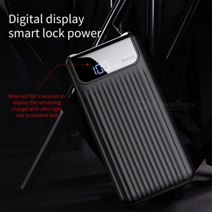 Pin sạc dự phòng Baseus PPYZ-C01 Power Bank 10,000mAh cho Smartphone/ Tablet - Hàng nhập khẩu