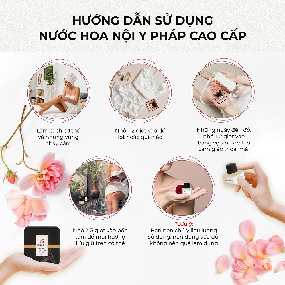 Nước hoa Vùng Kín Pháp Secret Sexy Love by Jubilé 10ml