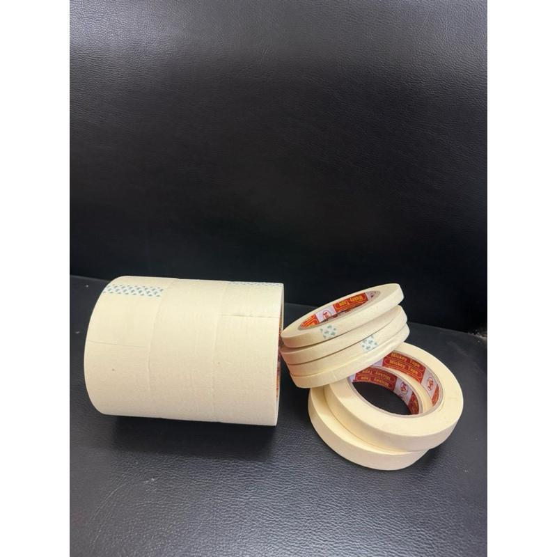 Băng Keo Giấy Cuộn Lớn Cố Định Dán Viền Tranh Vẽ Tên Ghi Chú Dài 50mét Độ Bám Dính Tốt Giấy Dẻo