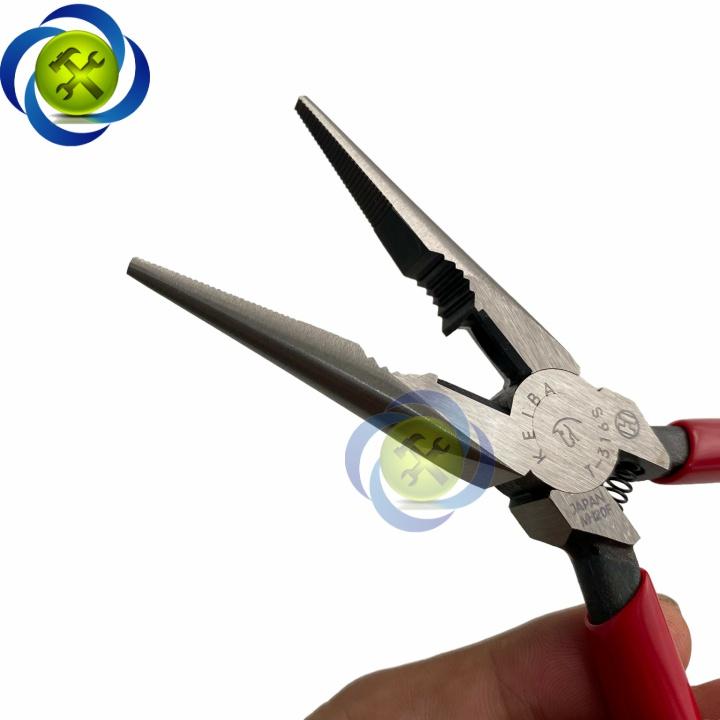Kìm cắt mũi nhọn 150mm Keiba T-316S Nhật Bản