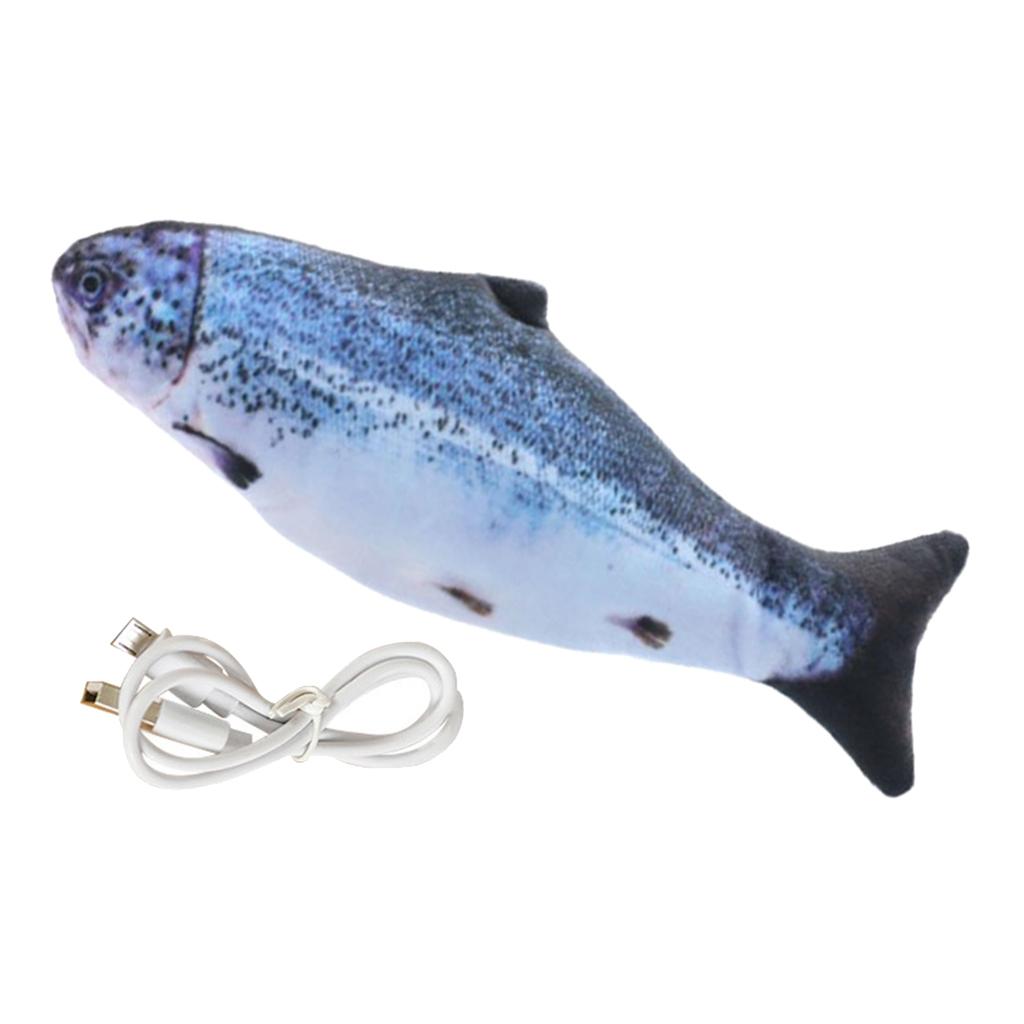 Pet Cat Toy Electric Simulation Fish Toys For Pet Interactive 5Pcs