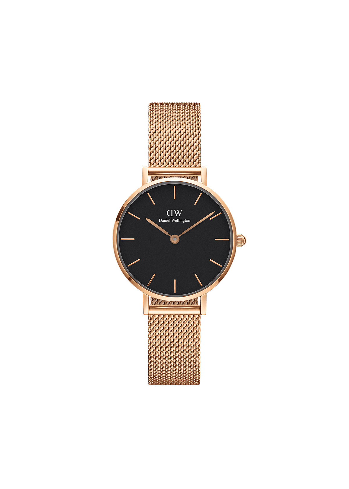 Đồng hồ nữ DANIEL WELLINGTON PETITE MELROSE BLACK 28MM DW00100217