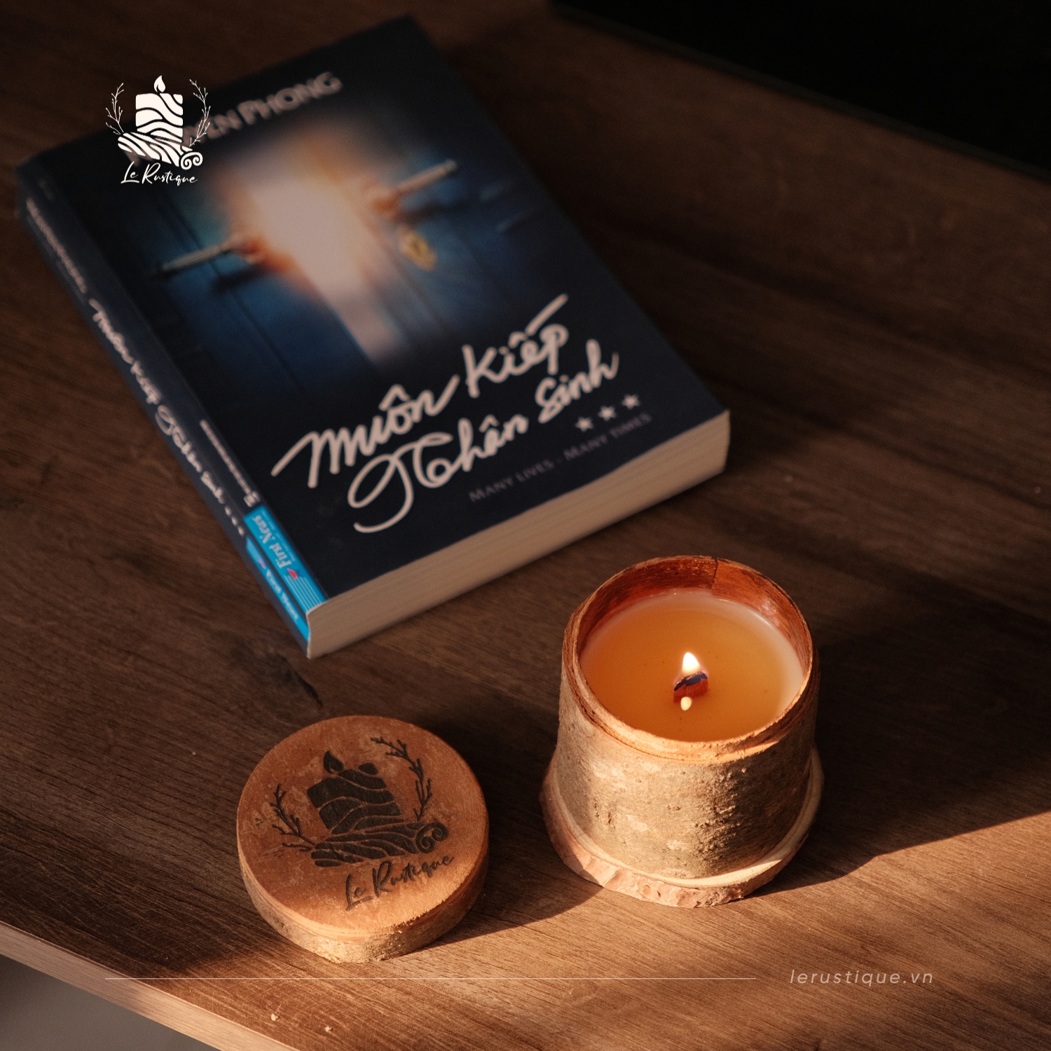 Set Quà Tặng Nến Thơm Trị Liệu Le Rustique Phiên Bản Classic - 9 Mùi Hương - Nến Thơm Cao Cấp - An Toàn Sức Khỏe - 200g