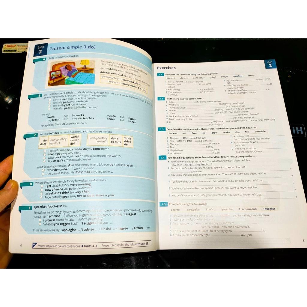 Grammar in use 3q nhập màu kèm audio và answer key
