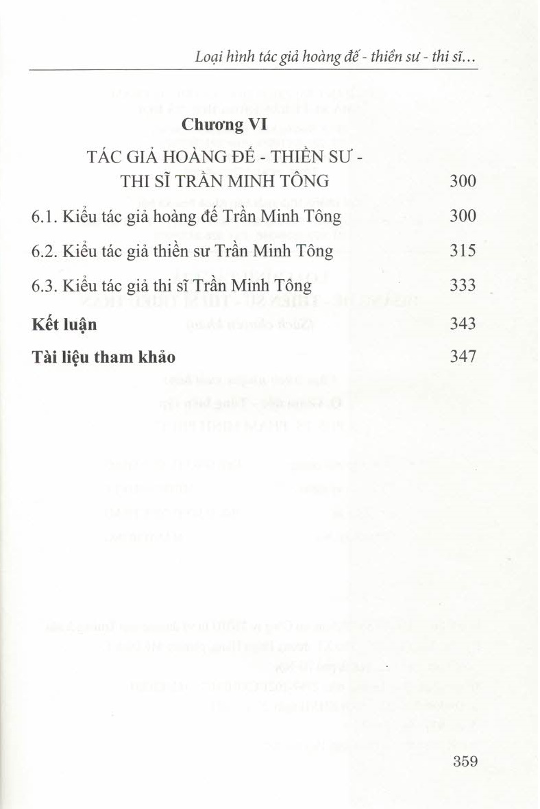 Loại Hình Tác Giả Hoàng Đế - Thiền Sư - Thi Sĩ Triều Trần (Sách chuyên khảo)