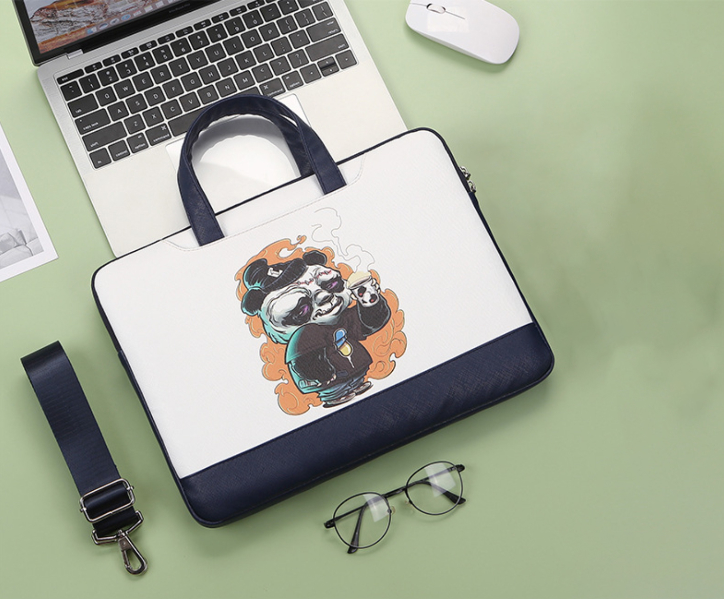 Túi chống sốc đeo chéo dành cho ipad, macbook, laptop surface cute dễ thương