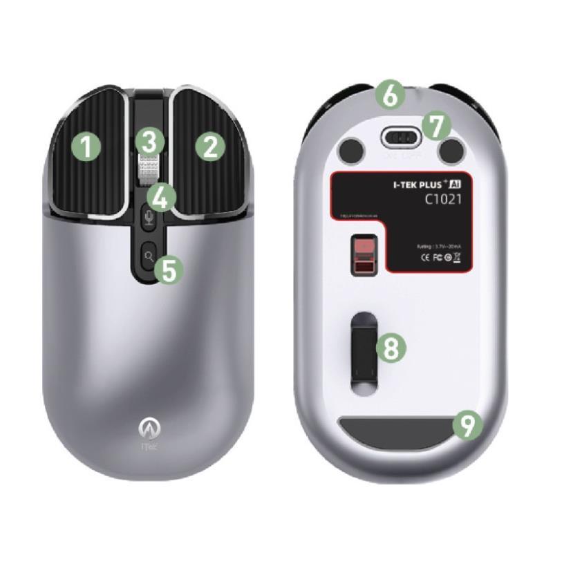 PIN SẠC 500mah - CHUỘT THÔNG MINH