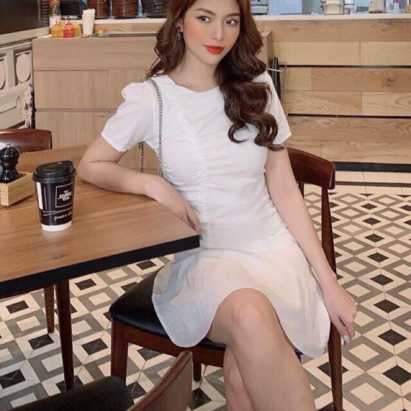 Đầm nhún đuôi cá