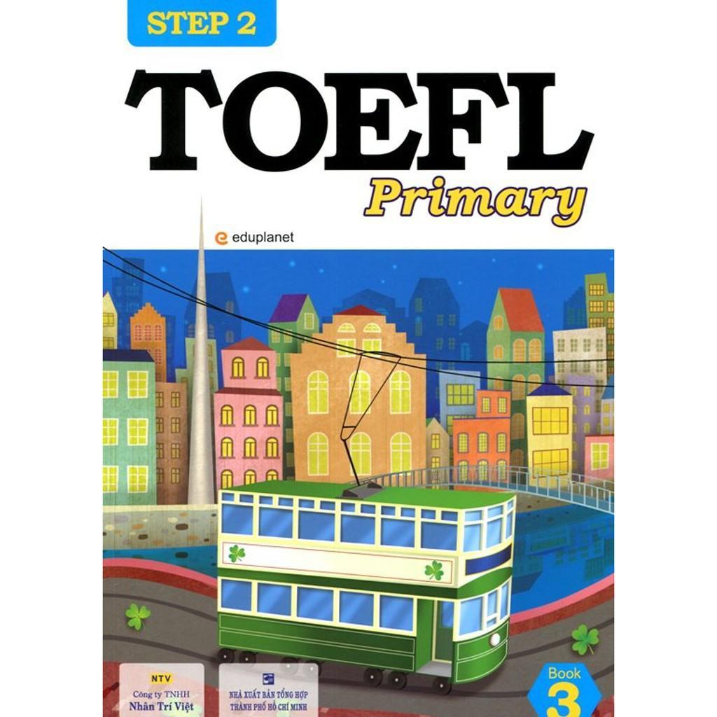Sách - TOEFL Primary Book 3 Step 2 (Kèm CD) - Nhân Trí Việt