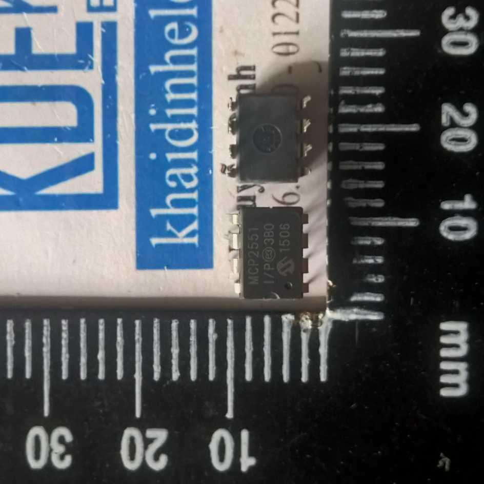 MCP2551-I/P DIP-8 IC giao tiếp CAN kde1432