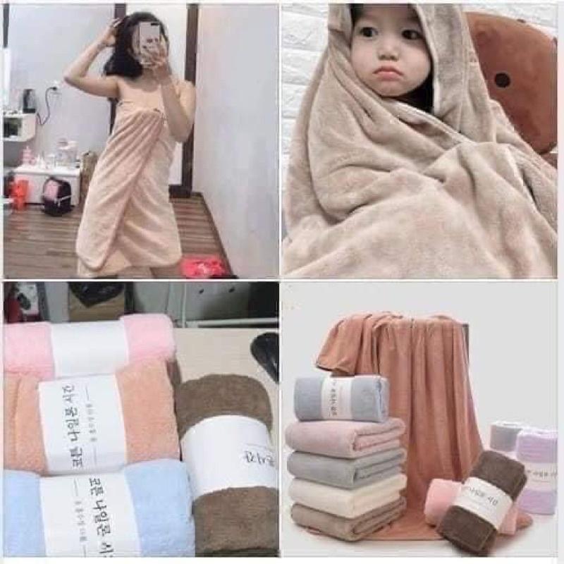 Khăn tắm Hàn Quốc mềm mịn dày