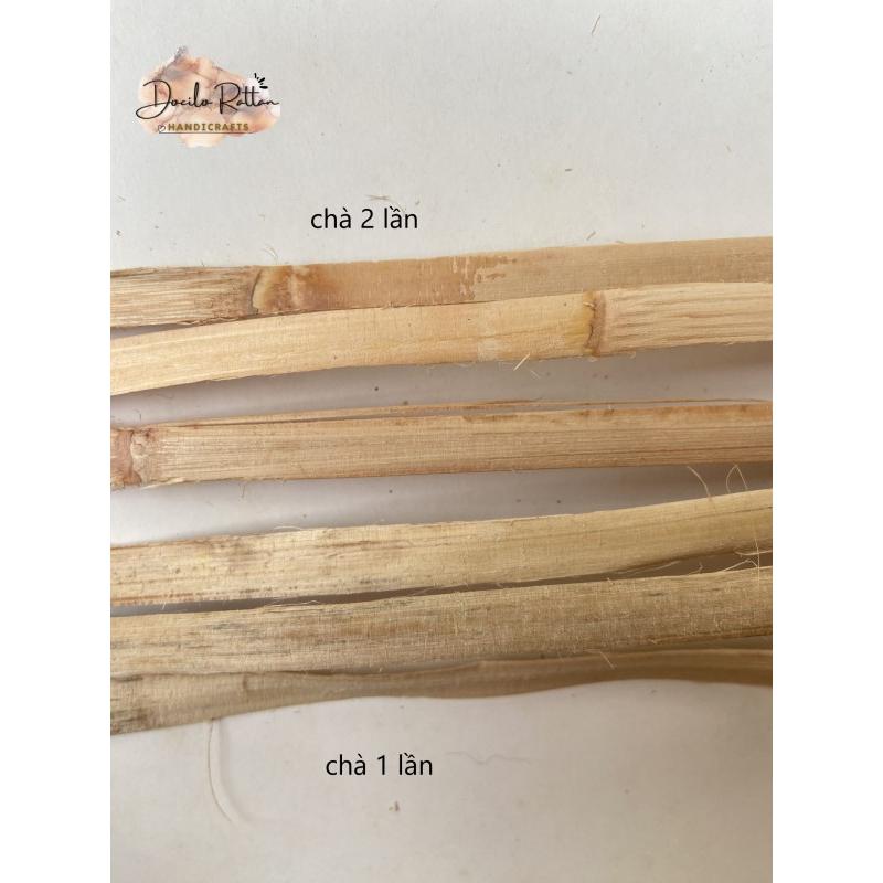VỎ MÂY CHÀ TINH 1 LẦN- 2 LẦN 6-7 MM- LẠT MÂY CHÀ QUẤN BÀN GHẾ, ĐAN HÀNG THỦ CÔNG MỸ NGHỆ