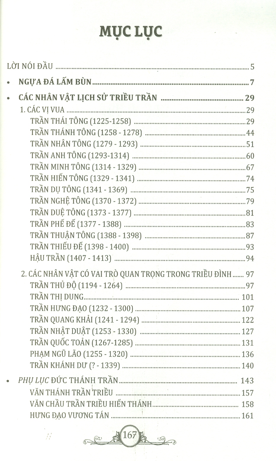 Các Vị Vua, Văn Thần, Võ Tướng Nổi Tiếng Nhà Trần