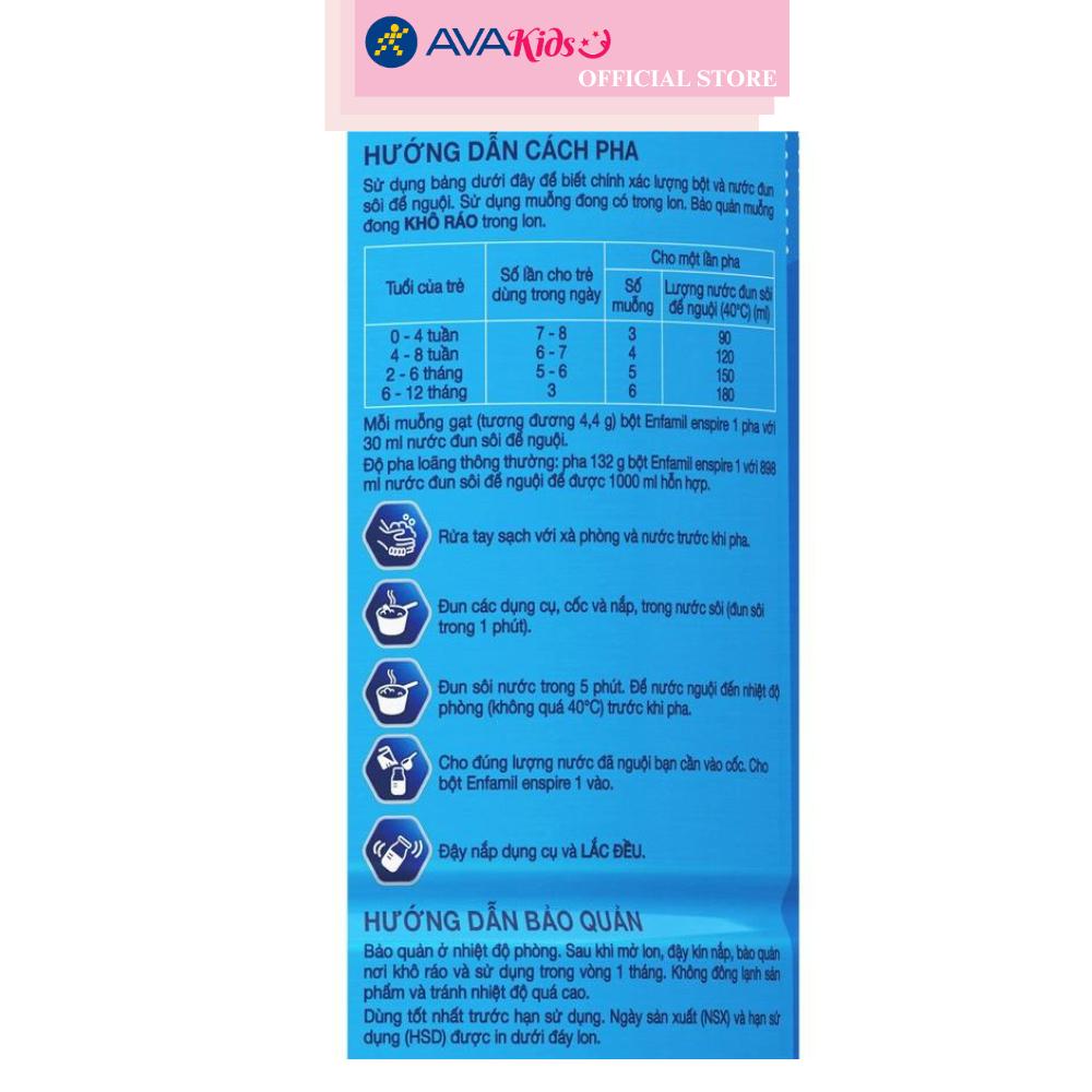 Sữa bột Enfamil Enspire số 1 350g (0 - 12 tháng)